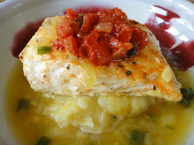 Baked%20Halibut%20in%20a%20Saffron%20Broth%20over%20Mashed%20Potatoes%20with%20a%20Tomato%20and%20Black%20Olive%20Ragout.jpg